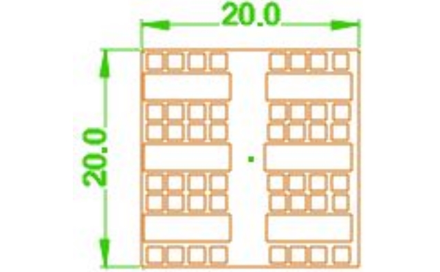 20x20 party tent layout